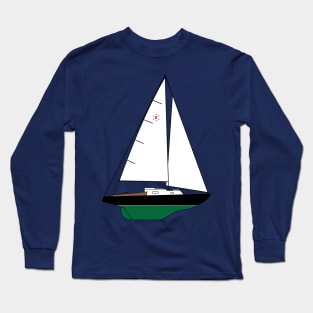 Pearson Ensign Sailboat Long Sleeve T-Shirt